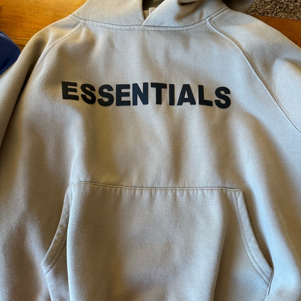 Essentials Taupe Hoodie